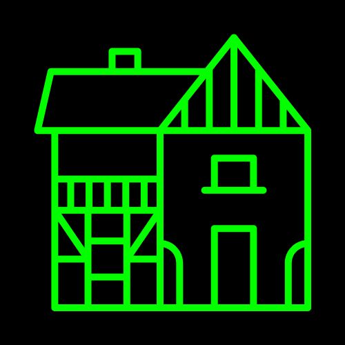 Ductless Mini-split icon2 icon of tudor style home