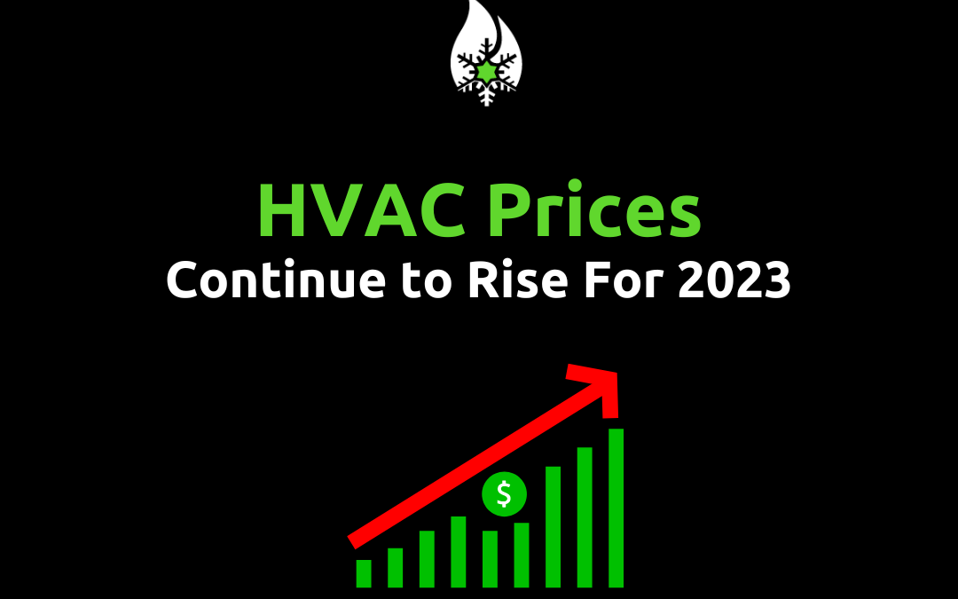 HVAC Prices Continue to Rise For 2023
